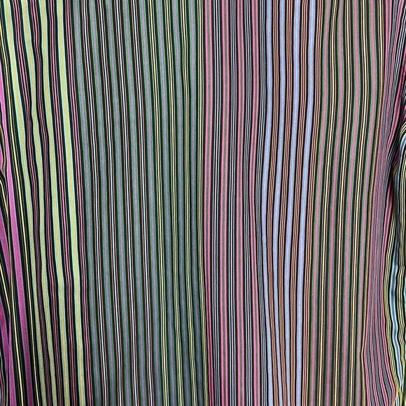 Robert Graham striped vibrant casual button down size XL - Picture 8 of 10